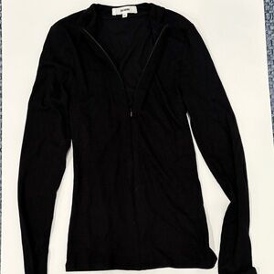 Joah Brown Invisible Zip Long Sleeve